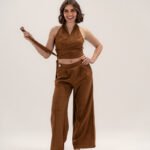 Brown - Linen Pants