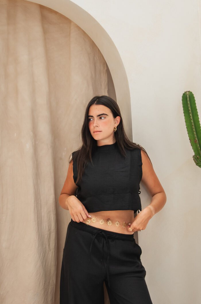 Black linen Set - Image 2