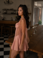 NIGHT GOWN ( Pearl Pink ) - Image 2
